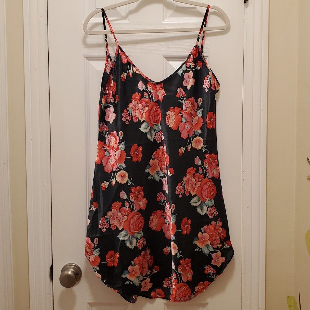 ⭐️Silk Floral Slip Dress